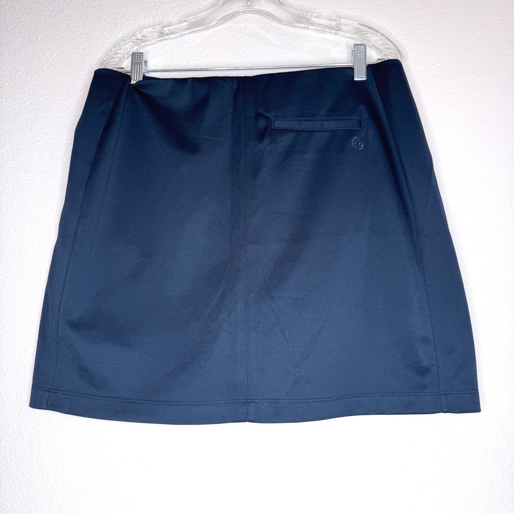 TORY BURCH SPORT‎ New! Solid Navy Golf Skirt Skort XL Pull-On Pockets Outdoor - Picture 5 of 8